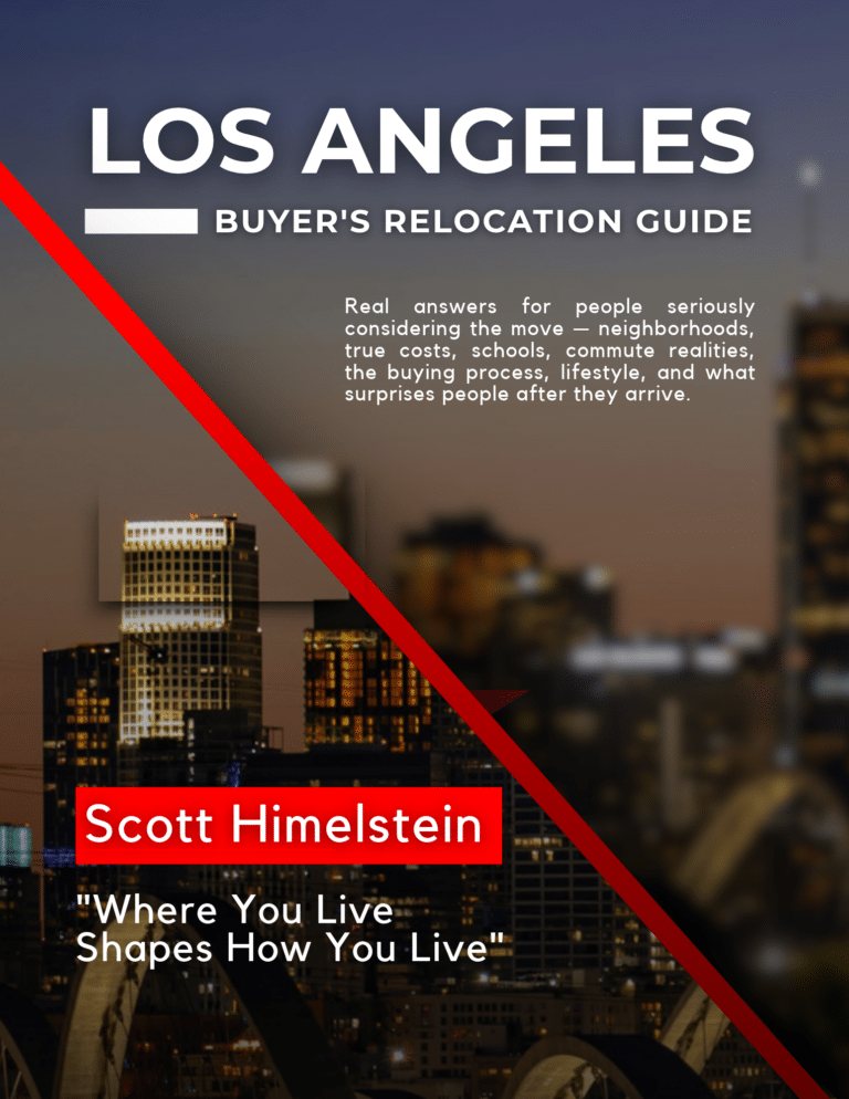 Los Angeles Relocation Guide cover, Scott Himelstein Group