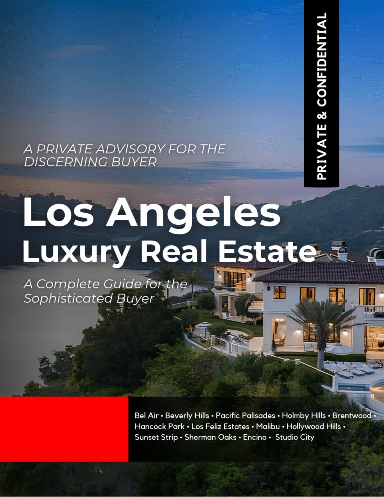 Los Angeles Luxury Buyers Guide cover, Scott Himelstein Group