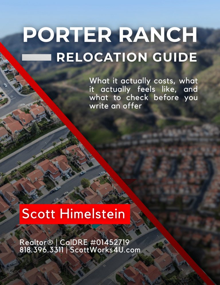Porter Ranch Relocation Guide cover